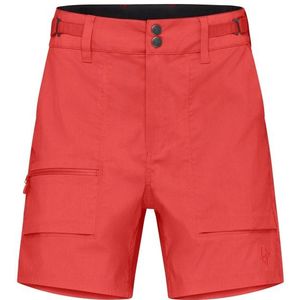 Norrona Womens Femund Light Cotton Shorts Short (Dames |rood)