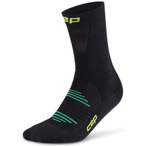 CEP Pro Run Ultralight Socks Mid Cut Hardloopsokken (Heren |zwart)