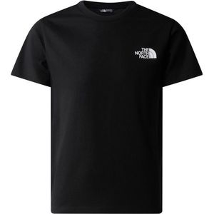 The North Face Teens S/S Simple Dome Tee T-shirt (Kinderen |zwart)