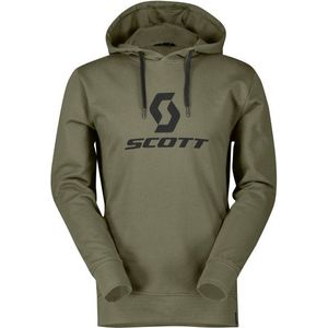 Scott - Hoody Icon L/S - Hoodie - Olijfgroen
