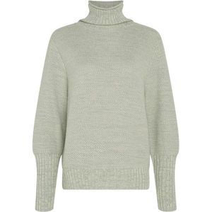 Icebreaker Womens Seevista Funnel Neck Sweater Merinotrui (Dames |grijs)