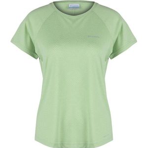 Columbia Womens Bogata Bay S/S Tee Sportshirt (Dames |groen)