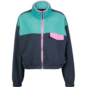 Quiksilver Womens Kedai Full-Zip Fleecevest (Dames |blauw)