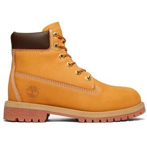 Timberland Kids Courma Mid Lace Up WP Boot Winterschoenen (Kinderen |oranje |waterdicht)