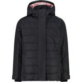 CMP Girls Jacket Fix Hood Softshelljack (Kinderen |zwart |waterdicht)