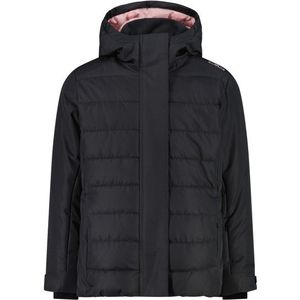 CMP Girls Jacket Fix Hood Softshelljack (Kinderen |zwart |waterdicht)