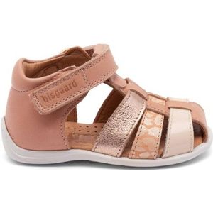 Babyschoen - Rozen Parels - Klittenbandsluiting - Leer