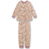 Sanetta - Kids Pyjama Long AOP 233631 - Pyjama - Beige