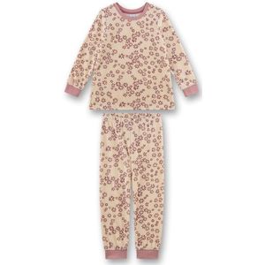 Sanetta - Kids Pyjama Long AOP 233631 - Pyjama - Beige