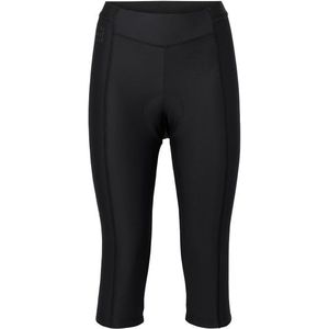 Vaude Womens Posta 3/4 Tights Fietsbroek (Dames |zwart)