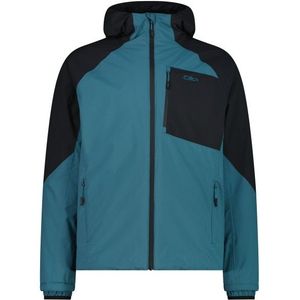 CMP Jacket Fix Hood 35Z2817 Regenjas (Heren |turkoois |waterdicht)