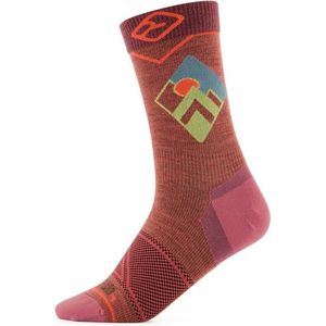 Ortovox - Womens Alpine Light Comp - Merinosokken - Rood
