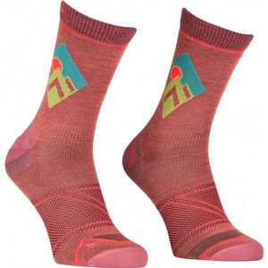 Ortovox Womens Alpine Light Comp Mid Socks Merinosokken (Dames |rood)