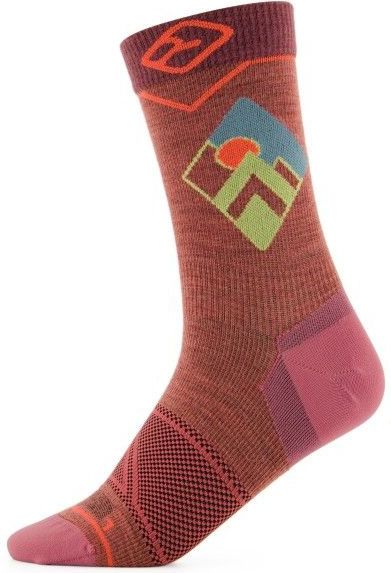 Ortovox - Womens Alpine Light Comp - Merinosokken - Rood