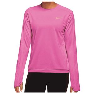 Nike Womens Dri-FIT Crew-Neck Sportshirt (Dames |roze)