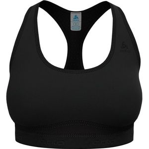 Odlo Womens Ascent PW Medium Sport Bra Sportbeha (Dames |zwart)