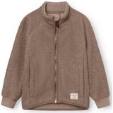 Unisex - Fleece Gevoerde Jas - Pruim - Voor Baby's