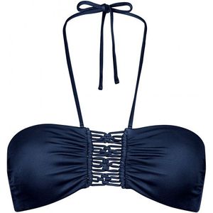 Watercult Womens Makramé Love Bikini Top 7687 Bikinitop (Dames |blauw)