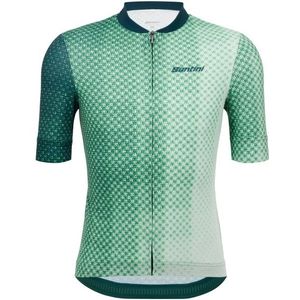 Santini Paws Forma S/S Fietsshirt (Heren |groen/turkoois)