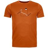 Ortovox - 150 Cool Peak Focus - Merinoshirt - Bruin