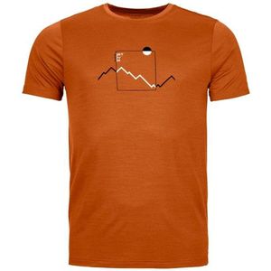 Ortovox - 150 Cool Peak Focus - Merinoshirt - Bruin