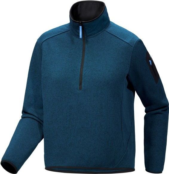 Arc'teryx - Covert Zip Neck - Fleecetrui - Blauw