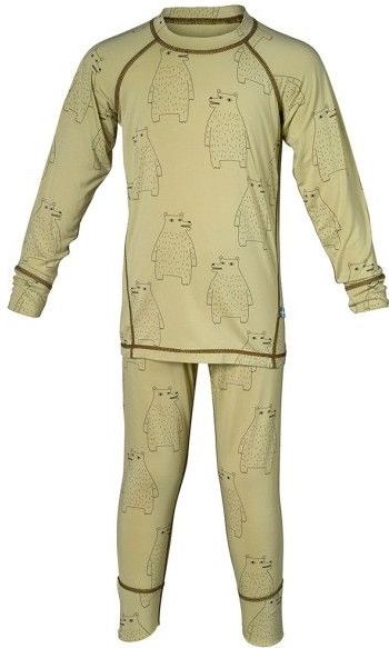 Isbjörn - Polarbear Set Baselayer - Thermo-ondergoed - Beige