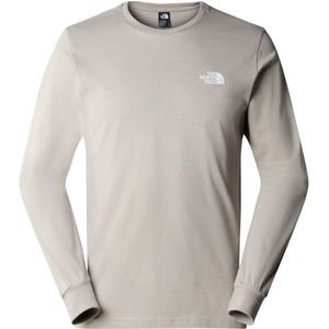 The North Face L/S Easy Tee Longsleeve (Heren |grijs)