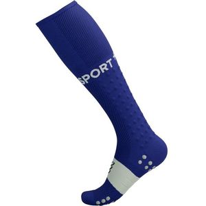 Compressport Full Socks Run Compressiesokken (blauw)