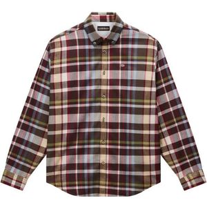 NAPAPIJRI - Overhemd - Lichtbeige - Geruit - Lange Mouw