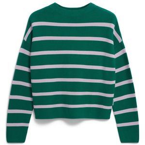 ARMEDANGELS - Merinaa Stripes - Trui - Groen