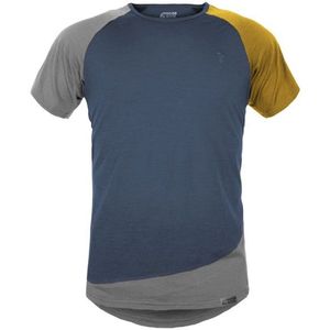 Grüezi Bag Woodwool T-Shirt Mr Kirk T-shirt (Heren |blauw)