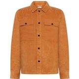 KnowledgeCotton Apparel - 8-Wales Corduroy Overshirt - Overhemd - Oranje