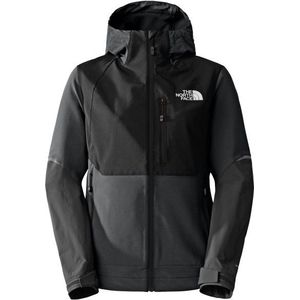 The North Face Womens Dawn Turn Hybrid Softshell Jacket Softshelljack (Dames |zwart)