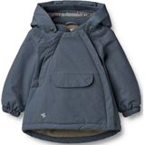 WHEAT Kids Sascha Winterjack (Kinderen |blauw |waterdicht)