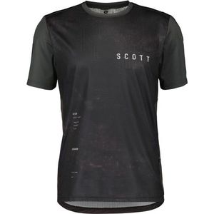 Scott Trail Vertic S/S Fietsshirt (Heren |zwart)
