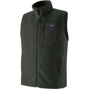 Patagonia - R1 Air Vest - Fleecebodywarmer - Zwart/Grijs