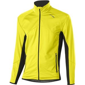 Löffler Jacket Alpha Windstopper Light Softshelljack (Heren |geel)