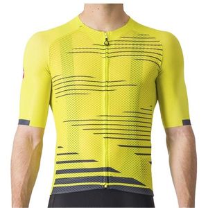 Castelli Climbers 40 Jersey Fietsshirt (Heren |geel)