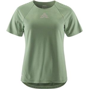 Craft Womens Pro Trail S/S Tee Hardloopshirt (Dames |groen)