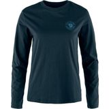Fjällräven - 1960 Logo Long Sleeve T-Shirt - Dames - Groen - Katoen