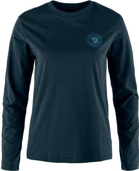 Fjällräven - 1960 Logo Long Sleeve T-Shirt - Dames - Groen - Katoen