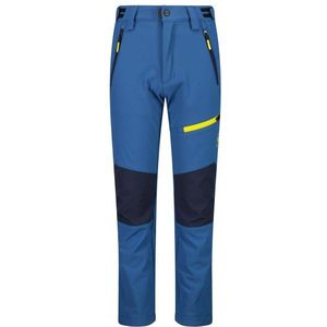 CMP - Kid's Long Softshell Pant - Softshellbroek - Blauw - Stretch - Winddicht