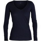 Icebreaker - Womens Siren L/S Sweetheart - Merino-ondergoed - Blauw