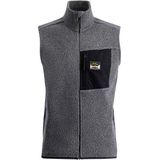 Lundhags - Flok Wool Pile Vest - Grijs - Wollen Bodywarmer