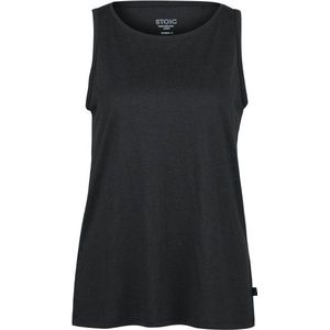 Stoic Womens Hemp15 SälkaSt II Tank Tanktop (Dames |zwart)