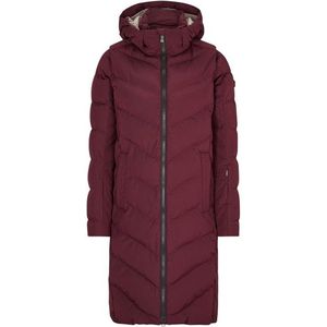 Ziener Womens Telse Jacket Lange jas (Dames |rood |waterdicht)