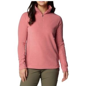 Columbia Womens Glacial IV 1/2 Zip Fleecetrui (Dames |roze)