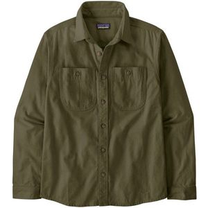Patagonia Point Reyes Canvas Shirt Overhemd (Heren |olijfgroen)