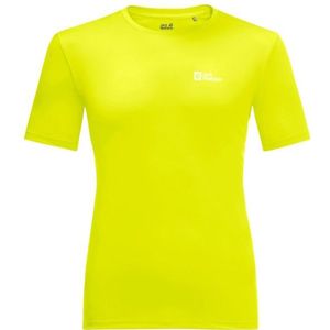 Jack Wolfskin Tech Tee Sportshirt (Heren |geel)